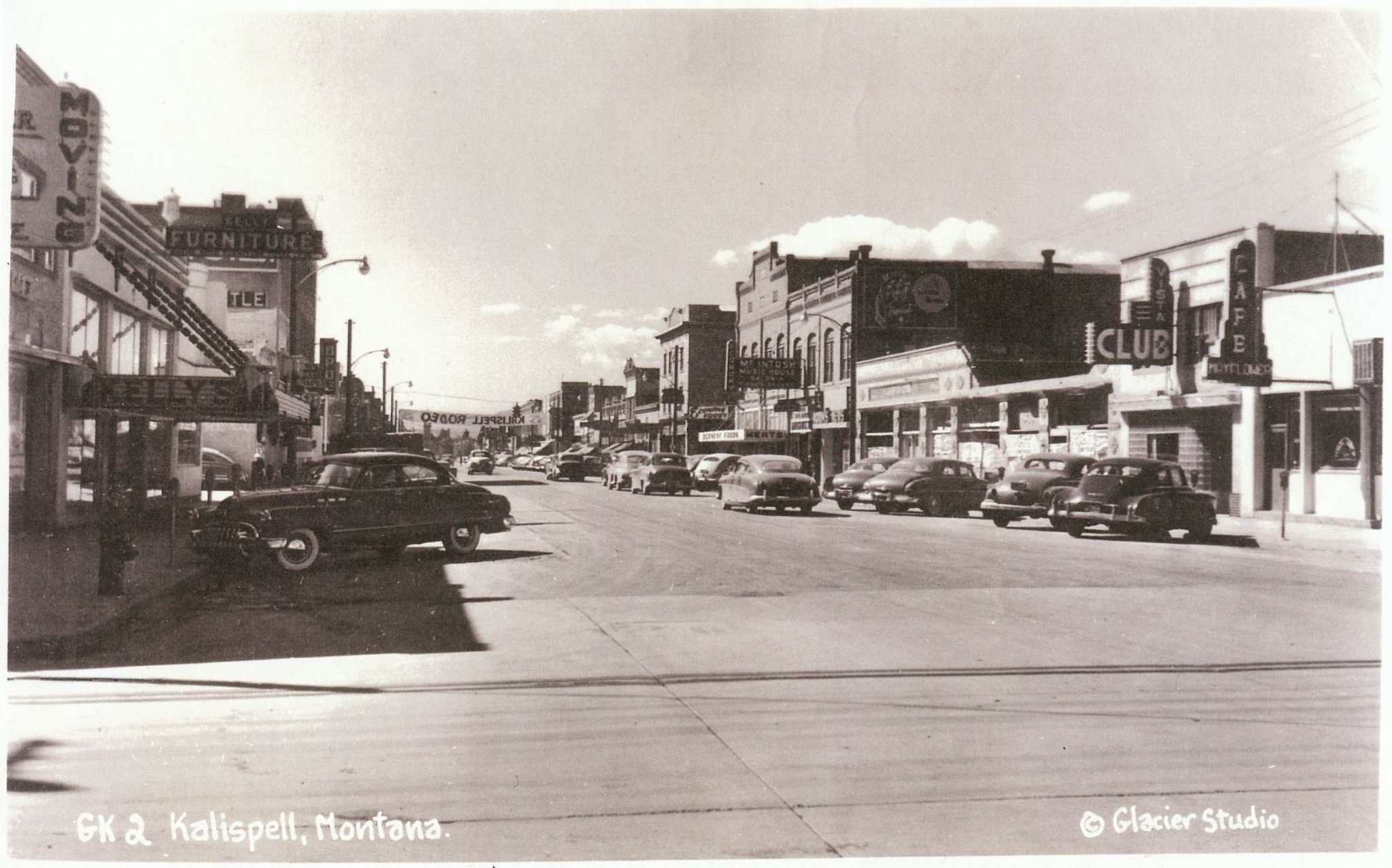 Downtown Kalispell - 1930's